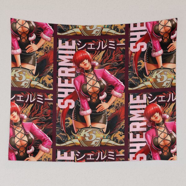Item preview, Shermie Arcade Retro King of Fighters Gaming Art designed and sold by Back2Collage.