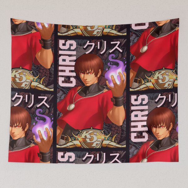 Item preview, Chris Arcade Retro King of Fighters Gaming Art designed and sold by Back2Collage.