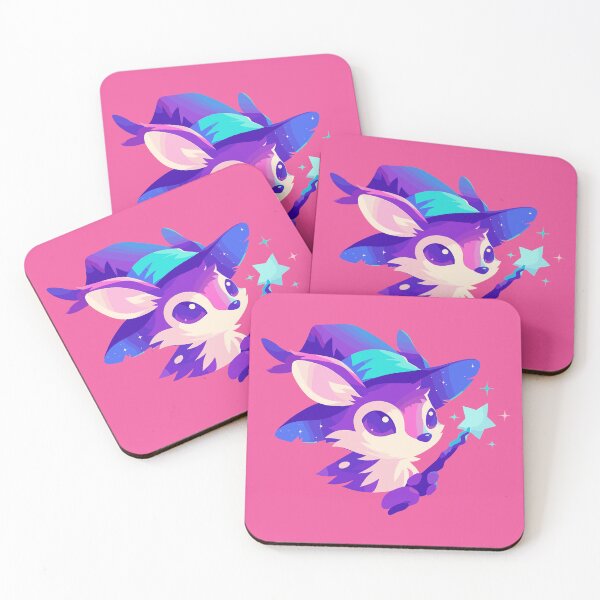 Item preview, Cute fawn wizard with a magic wand designed and sold by etherElric.