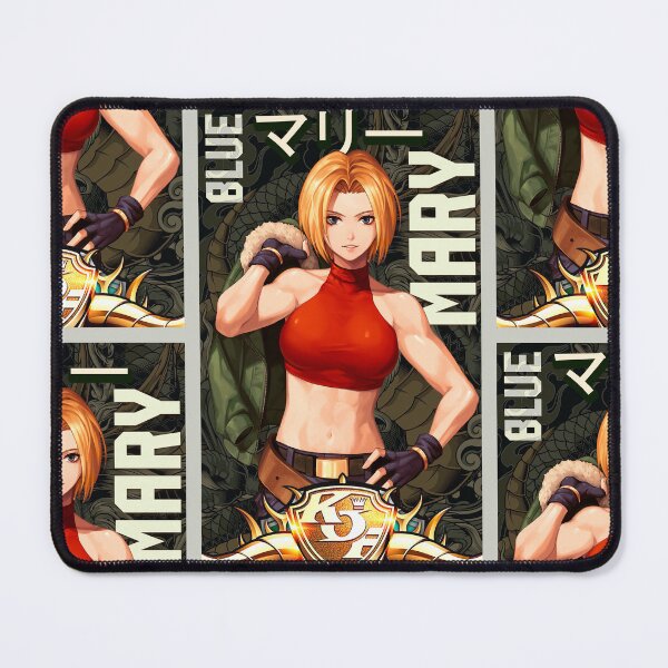 Item preview, Blue Mary Arcade Retro King of Fighters Gaming Art designed and sold by Back2Collage.