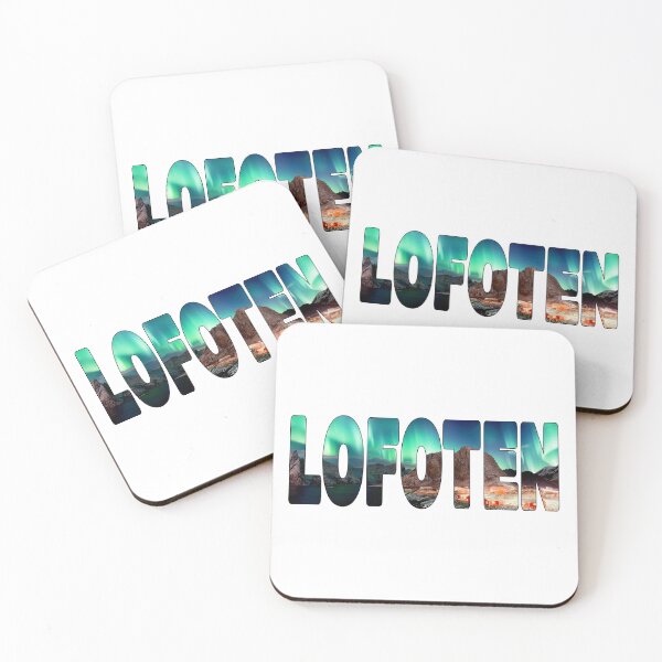 Item preview, LOFOTEN - Islands Norway Northern Lights Reine Aurora Borealis designed and sold by Adam Gormley.