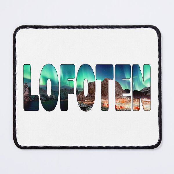 Item preview, LOFOTEN - Islands Norway Northern Lights Reine Aurora Borealis designed and sold by Adam Gormley.