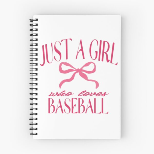 Item preview, Just A Girl Who Loves Baseball - Cute aesthetic baseball lover design designed and sold by ZoeBV.