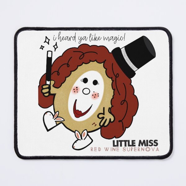 Item preview, little miss red wine supernova designed and sold by carmenliahart.