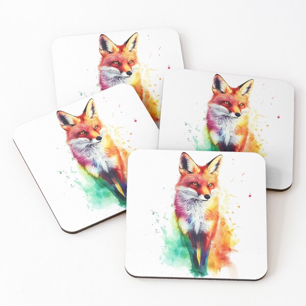 Item preview, The fox of colorful  designed and sold by Gallery-yuuna .