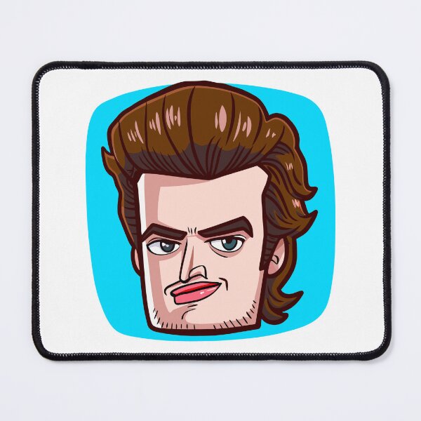 Item preview, Stranger Things Steve harrington designed and sold by GlowInk8.