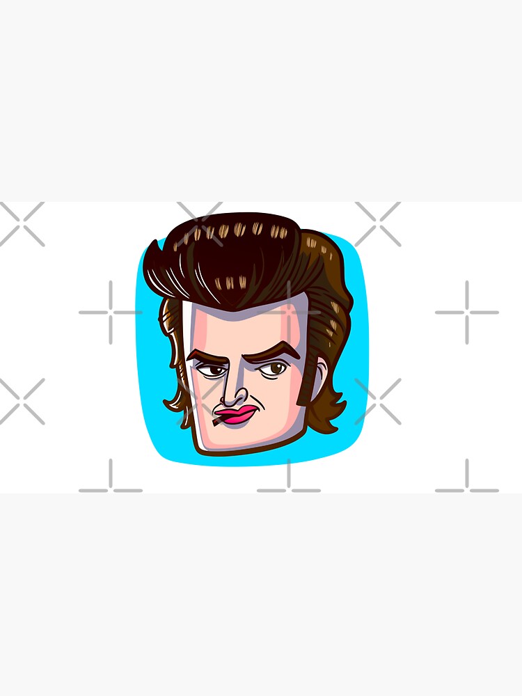 Thumbnail 7 of 7, Cap, Stranger Things Steve harrington designed and sold by timegraf.