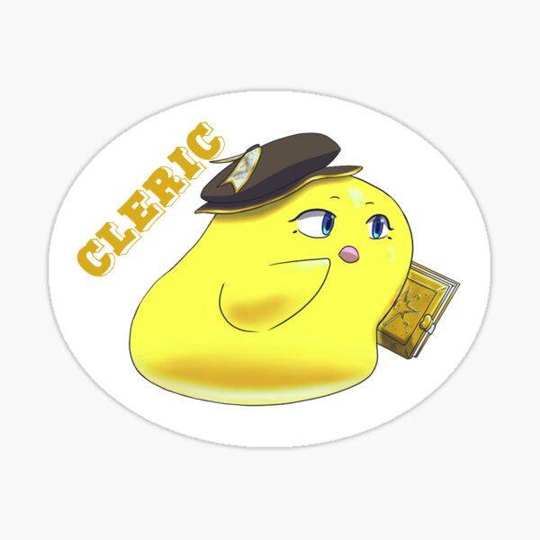 Item preview, Cleric Slime designed and sold by SpinningShadows.
