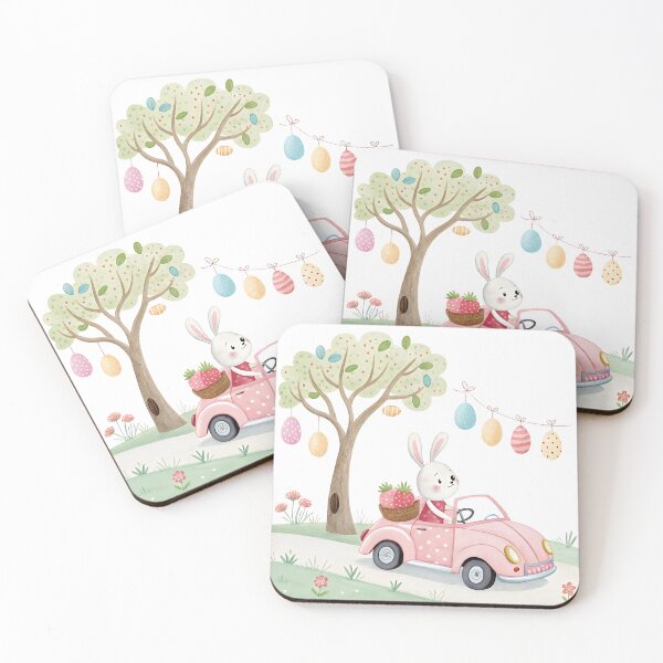 Item preview, A0668 Bunny’s Easter Delivery Easter bunny clipart, Easter egg delivery, spring holiday clipart, cute Easter bunny, festive Easter illustration, designed and sold by angieart68.