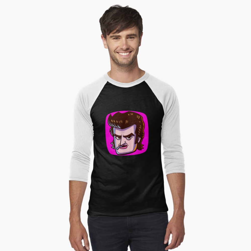 Item preview, Baseball ¾ Sleeve T-Shirt designed and sold by timegraf.