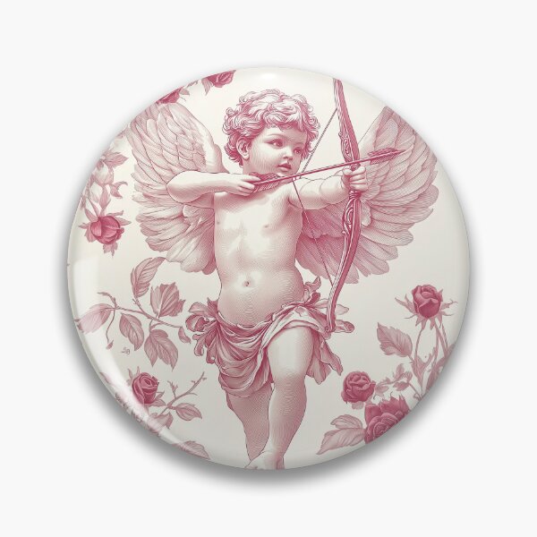 Item preview, Pink Cupid and Roses designed and sold by kansaikate.