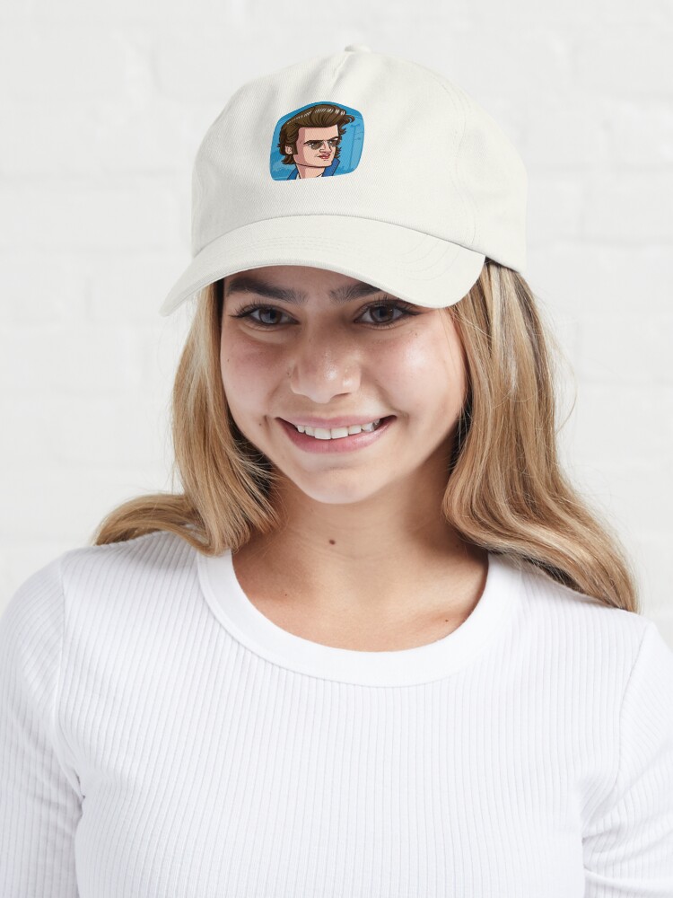 Thumbnail 6 of 7, Cap, Stranger Things Steve harrington designed and sold by timegraf.