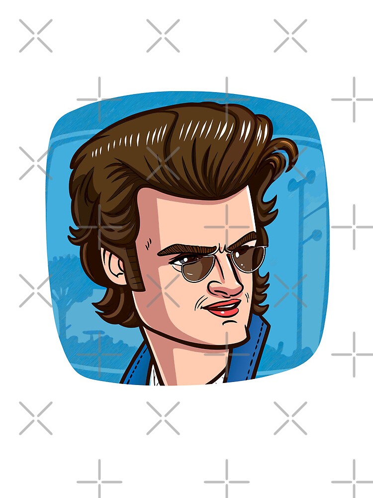 Thumbnail 4 of 4, Mini Skirt, Stranger Things Steve harrington designed and sold by timegraf.