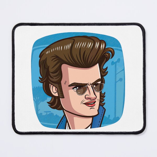 Item preview, Stranger Things Steve harrington designed and sold by GlowInk8.