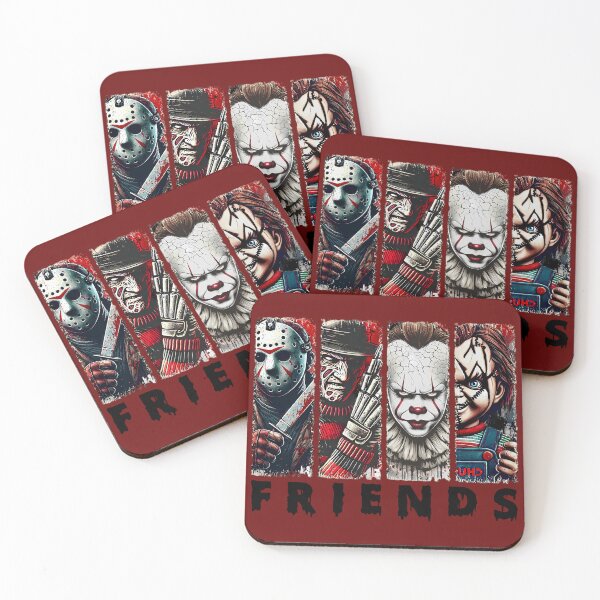 Item preview, Horror Icon Friends designed and sold by MedusaFrost Creations.