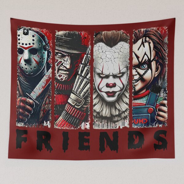 Item preview, Horror Icon Friends designed and sold by MedusaFrost Creations.