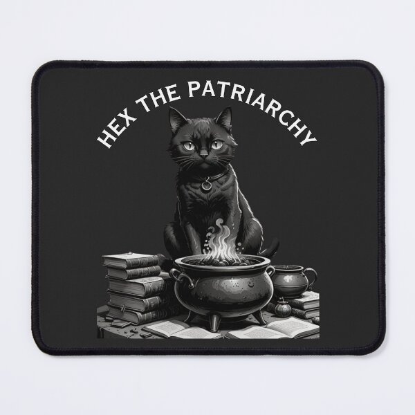 Item preview, Hex the Patriarchy: Cat Edition designed and sold by VeryGoodFiber.