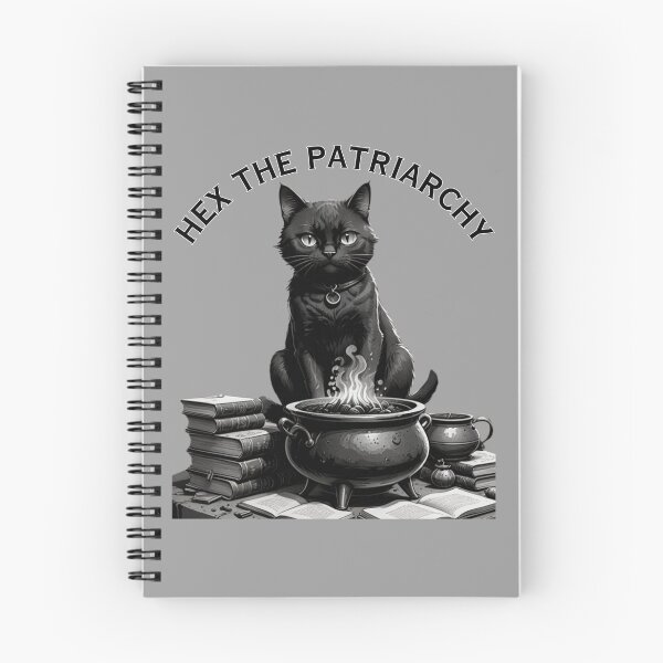 Item preview, Hex the Patriarchy: Cat Edition designed and sold by VeryGoodFiber.