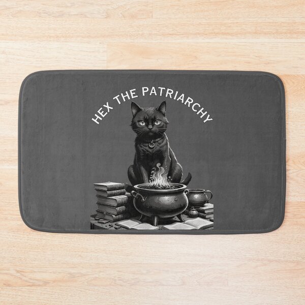 Item preview, Hex the Patriarchy: Cat Edition designed and sold by VeryGoodFiber.