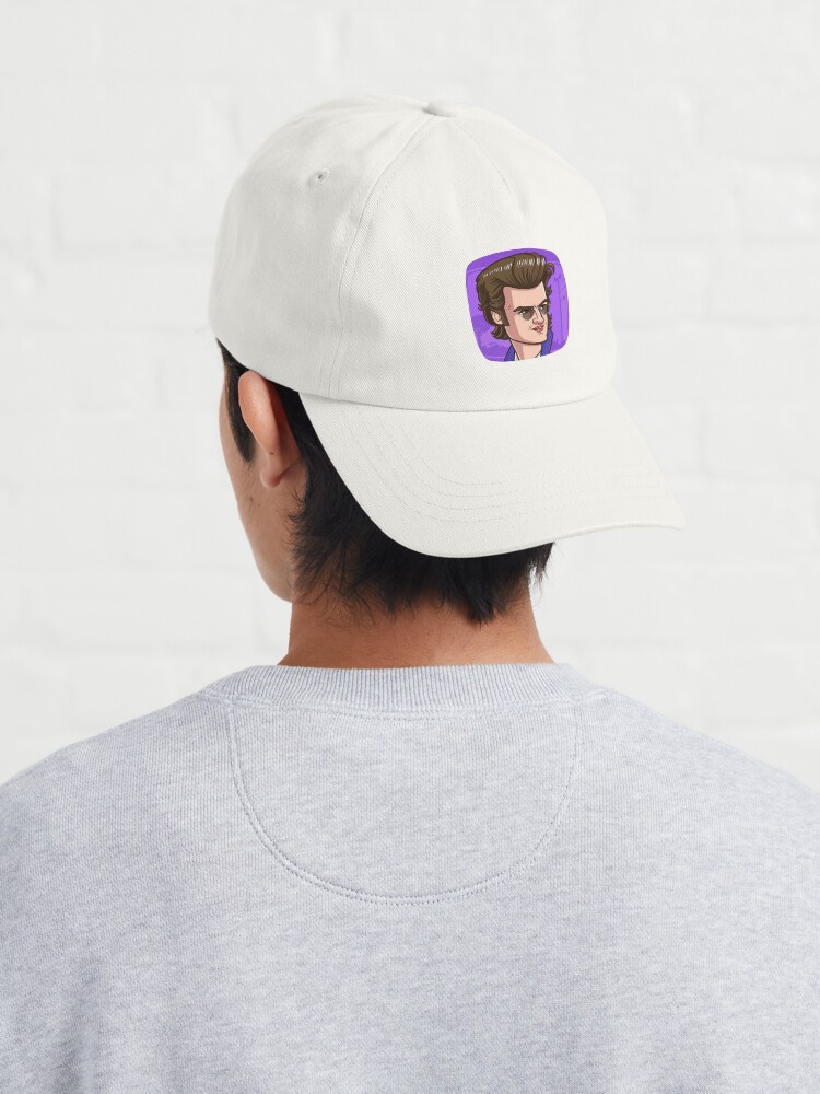 Thumbnail 4 of 7, Cap, Stranger Things Steve harrington designed and sold by timegraf.