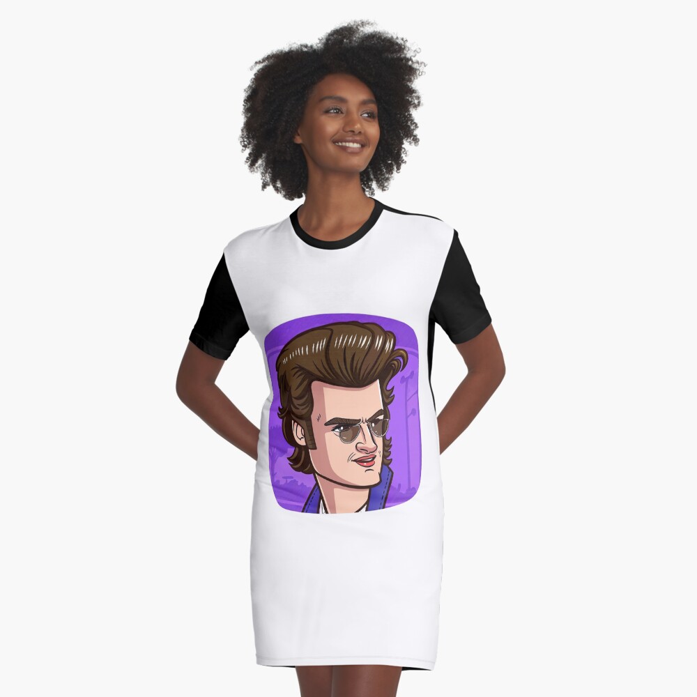 Item preview, Graphic T-Shirt Dress designed and sold by timegraf.