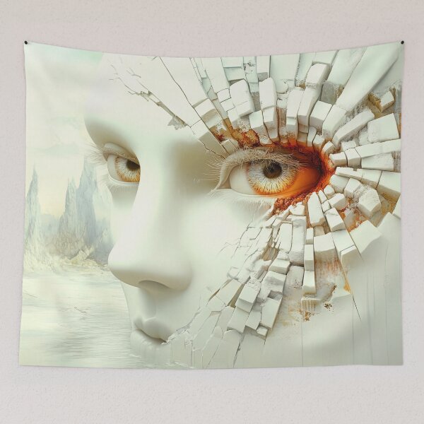 Item preview, "Frozen Peaks of Solitude" designed and sold by bloorose.