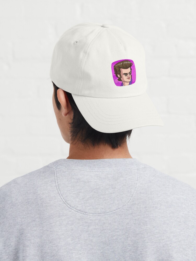 Thumbnail 4 of 7, Cap, Stranger Things Steve harrington designed and sold by timegraf.