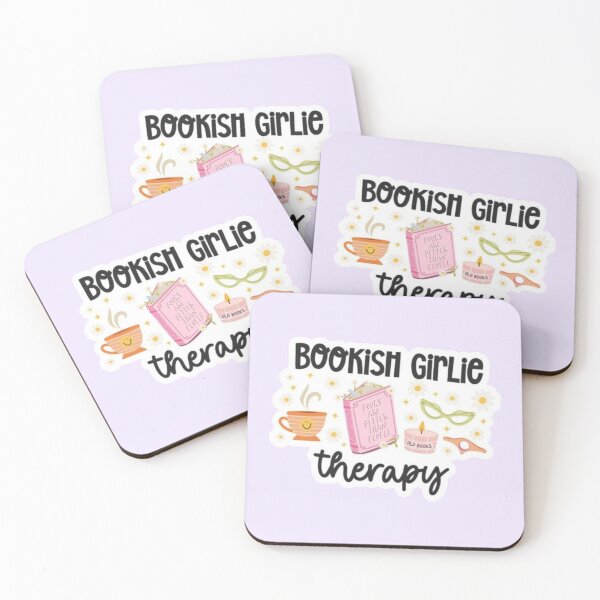 Item preview, Bookish girlie therapy designed and sold by mayralejandrat.