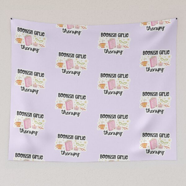 Item preview, Bookish girlie therapy designed and sold by mayralejandrat.