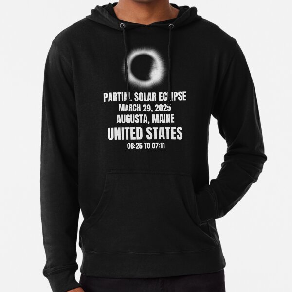 Item preview, Solar Eclipse March 29, 2025 Augusta, Maine, United States designed and sold by 87-Aesthetics.