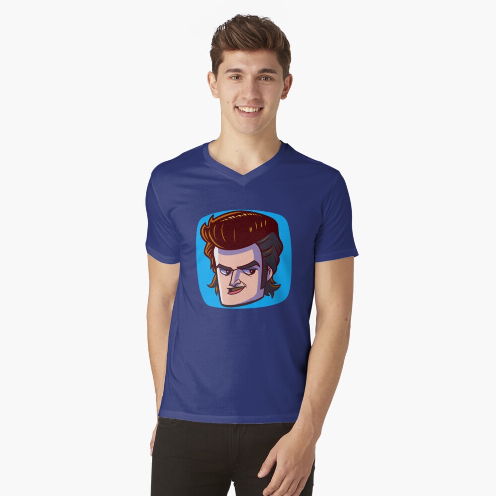 Item preview, V-Neck T-Shirt designed and sold by timegraf.