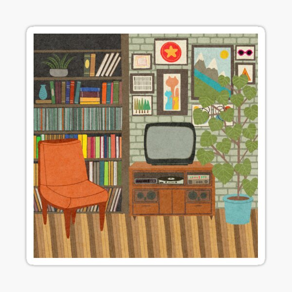 Sunday afternoon Sticker