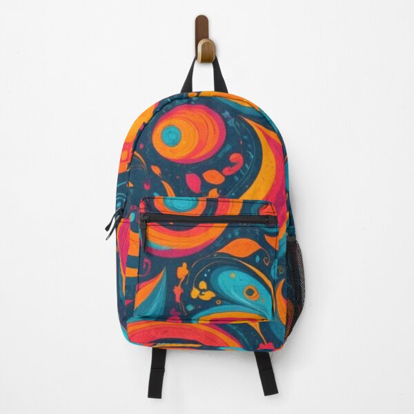 Item preview, A vibrant and energetic abstract pattern with a groovy vibe. designed and sold by adlkh.