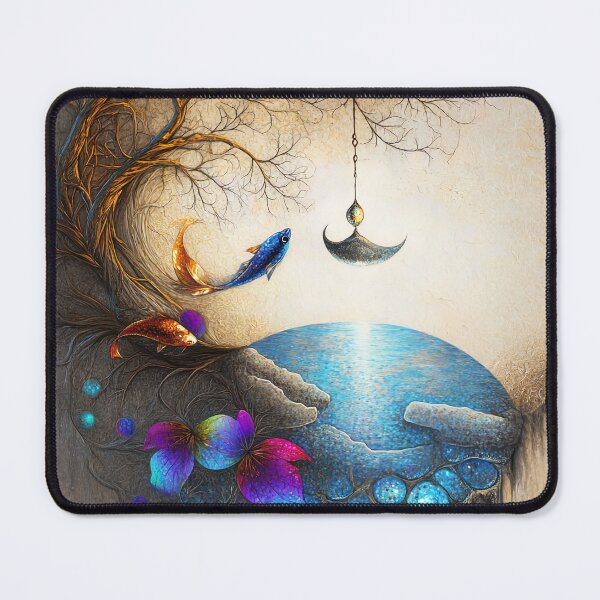 Item preview, "Ethereal Dreamscape: The Enchanted Pond" designed and sold by bloorose.