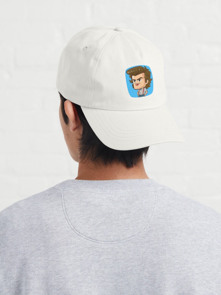Thumbnail 4 of 7, Cap, Stranger Things Steve harrington designed and sold by timegraf.