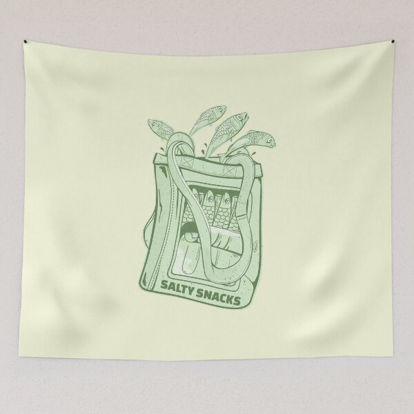 Item preview, Sardines Salty Snacks designed and sold by piedaydesigns.