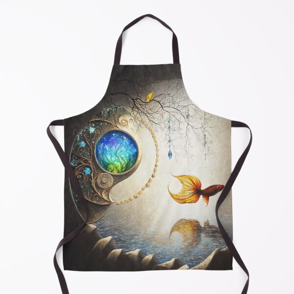 Item preview, "Mystical Harmony of the Celestial Fish" designed and sold by bloorose.