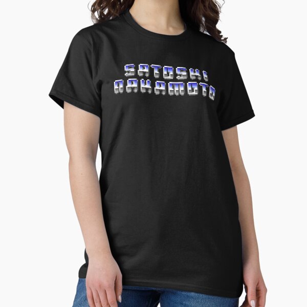 Artikel-Vorschau von Satoshi Nakamoto Bitcoin Retro Logo Pixel Art, designt und verkauft von CyberRex.