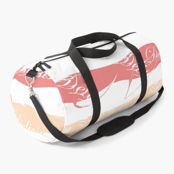 Item preview, Wavy Pattern with Elegant Repeated 'Delicious' Text designed and sold by Unlimited1999.