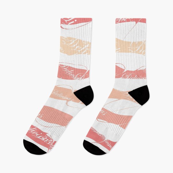Item preview, Wavy Pattern with Elegant Repeated 'Delicious' Text designed and sold by Unlimited1999.