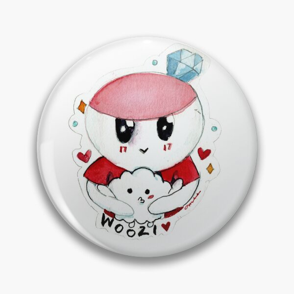 Item preview, Seventeen Woozi Chibi Fanart designed and sold by artofmsmarikit.