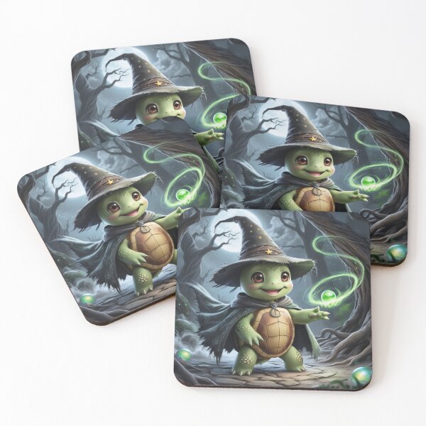 Item preview, Magical Turtle Wizard designed and sold by Raha-Art .
