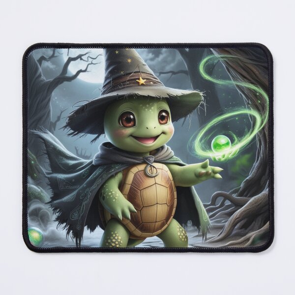 Item preview, Magical Turtle Wizard designed and sold by Raha-Art .
