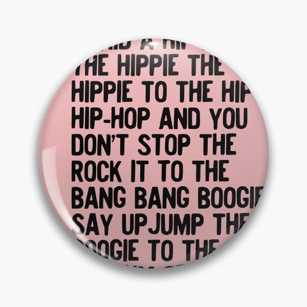 Item preview, Hip-Hop Lyric Wall Art - "Rapper’s Delight" Retro Typography Print designed and sold by HoneymoonHotel.