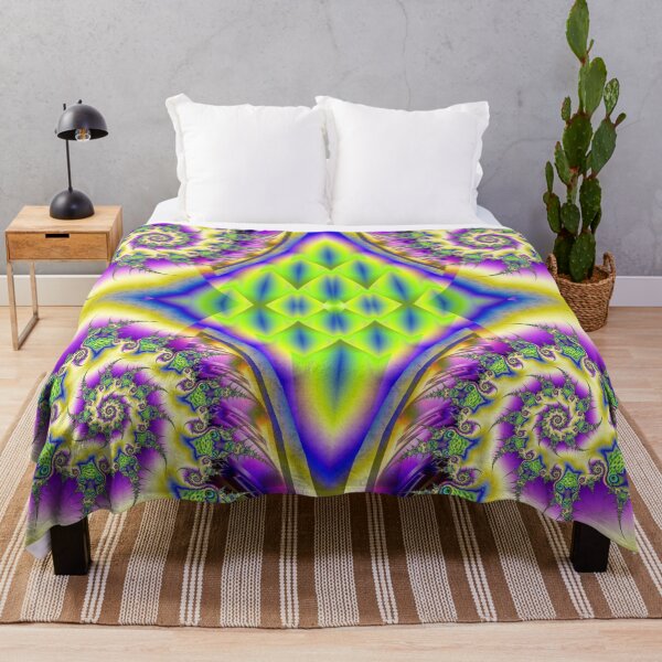 Item preview, "Fractal Vortex of Vibrant Symmetry" designed and sold by bloorose.