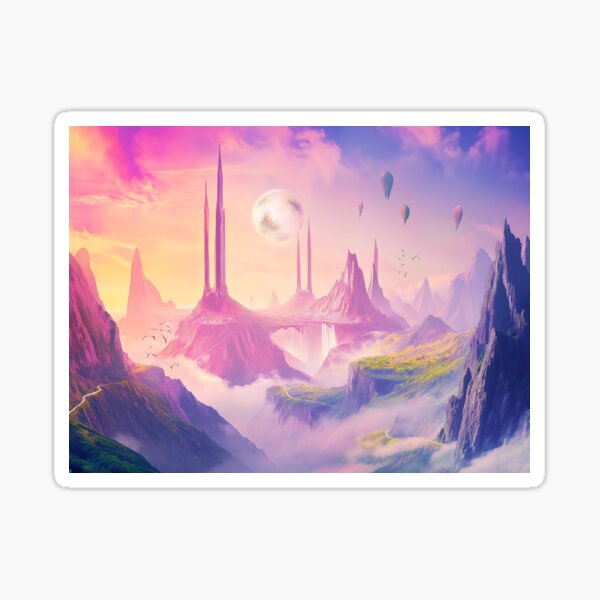 Xanadu by Classic Visions Gallery Sticker