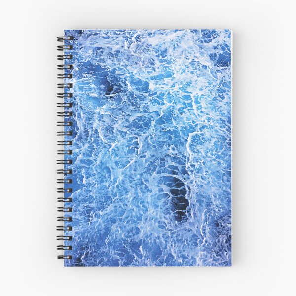 Item preview, Turquoise-Blue And White Foam Ocean Surf Pattern designed and sold by DEC02.