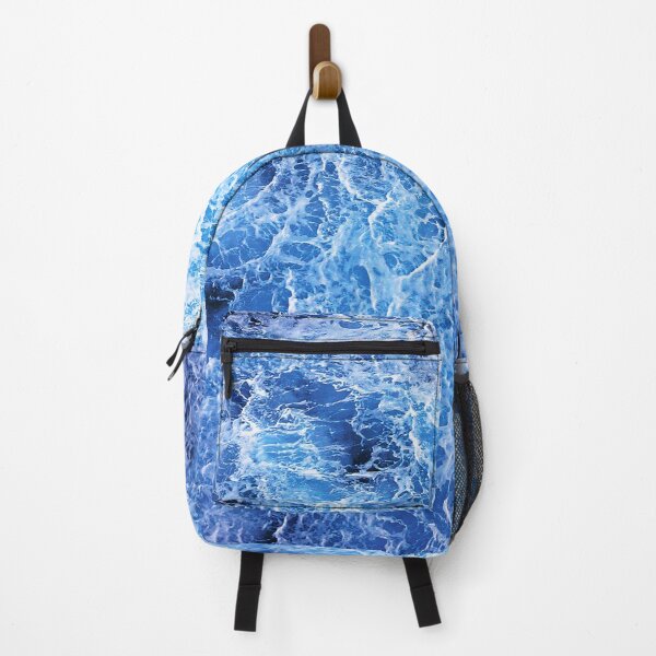 Item preview, Turquoise-Blue And White Foam Ocean Surf Pattern designed and sold by DEC02.