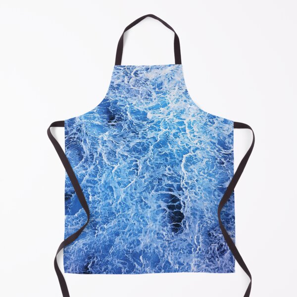 Item preview, Turquoise-Blue And White Foam Ocean Surf Pattern designed and sold by DEC02.