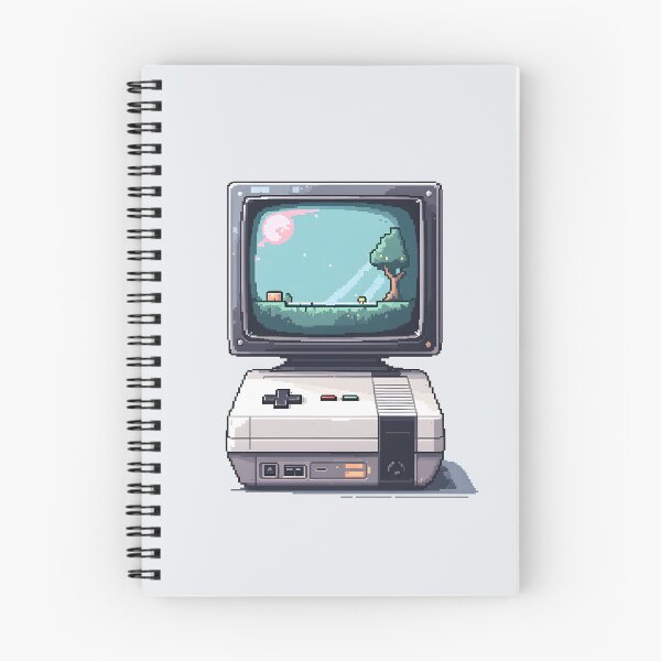 Item preview, Retro Pixel Gaming Setup designed and sold by Jollys-ArtShop.